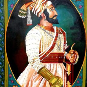 Scrumble Ventures Chhatrapati Shivaji Maharaj Poster | 13x19 Inch Photo Frame | Wall Hanging for Home, Office, Study Room | Wall Decor Chhatrapati Shivaji Maharaj |